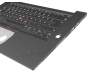 460.0DY08.0002 Original Lenovo Tastatur inkl. Topcase DE (deutsch) schwarz/schwarz mit Backlight und Mouse-Stick