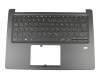 4600E60U00011 Original Acer Tastatur inkl. Topcase DE (deutsch) schwarz/schwarz mit Backlight