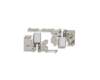 46K.051CS.0002 Original Lenovo Display-Scharniere rechts und links (silber)
