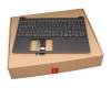 46M.0HDCS.0021 Original Lenovo Tastatur inkl. Topcase DE (deutsch) grau/grau mit Backlight