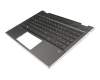 46M0E8CS0003 Original HP Tastatur inkl. Topcase DE (deutsch) schwarz/schwarz mit Backlight