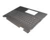 46M0EECS0008 Original HP Tastatur inkl. Topcase DE (deutsch) grau/grau mit Backlight