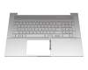 46M0MKCS0103 Original HP Tastatur inkl. Topcase DE (deutsch) silber/silber mit Backlight