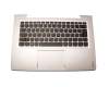 4746994500096 Original Lenovo Tastatur inkl. Topcase DE (deutsch) schwarz/silber mit Backlight silberner Rand