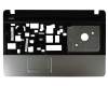 Gehäuse Oberseite schwarz-silber für Packard Bell Easynote TE11HC-32328G50Mnks
