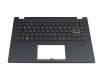 4ABKWKRJN00 Original Asus Tastatur inkl. Topcase DE (deutsch) schwarz/schwarz