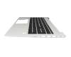 4BX8QTATP40 HP Tastatur inkl. Topcase DE (deutsch) schwarz/silber mit Backlight