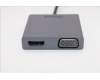 Lenovo 5C11E18556 Kabel3-in-1 Hub (New)(Storm Grey)