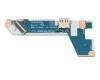 5C50S25344 Original Lenovo Einschalttaster/USB Platine