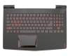5CB0N00240 Original Lenovo Tastatur inkl. Topcase DE (deutsch) schwarz/schwarz mit Backlight