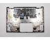 Lenovo 5CB0N67826 Tastatur inkl. Topcase C 80X6 W/KB Silver ND
