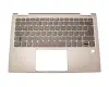 5CB0N67829 Original Lenovo Tastatur inkl. Topcase DE (deutsch) grau/silber mit Backlight