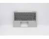 Lenovo 5CB0N67989 Tastatur inkl. Topcase C 80X6 W/KB Silver HB