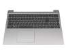 5CB0R07371 Original Lenovo Tastatur inkl. Topcase FR (französisch) grau/silber