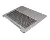 5CB0R0754B Original Lenovo Tastatur inkl. Topcase DE (deutsch) grau/silber mit Backlight