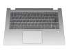 5CB0R08780 Original Lenovo Tastatur inkl. Topcase CH (schweiz) grau/silber mit Backlight