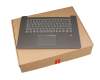 5CB0R12222 Original Lenovo Tastatur inkl. Topcase DE (deutsch) grau/grau mit Backlight