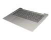 5CB0R16741 Original Lenovo Tastatur inkl. Topcase DE (deutsch) grau/silber