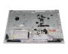 5CB0R20185 Original Lenovo Tastatur inkl. Topcase FR (französisch) grau/silber mit Backlight (Platinum Grey)
