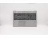 Lenovo 5CB0S16641 C-Cover with keyboard,Greek,Platinum Grey,Non_Backlight