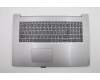 Lenovo 5CB0S17174 C-Cover with keyboard,Nordic,Platinum Grey,Non_Backlight