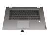 5CB0S17721 Original Lenovo Tastatur inkl. Topcase DE (deutsch) grau/silber mit Backlight