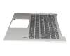 5CB0S72876 Original Lenovo Tastatur inkl. Topcase DE (deutsch) grau/silber mit Backlight