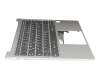 5CB0S72876 Original Lenovo Tastatur inkl. Topcase DE (deutsch) grau/silber mit Backlight