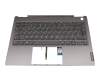 5CB0U43207JEKS Original Lenovo Tastatur inkl. Topcase DE (deutsch) grau/grau mit Backlight