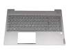 5CB0U43633 Original Lenovo Tastatur inkl. Topcase SP (spanisch) grau/grau mit Backlight