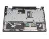 5CB0U43807 Original Lenovo Tastatur inkl. Topcase CH (schweiz) grau/grau mit Backlight