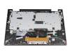 5CB0U43946 Original Lenovo Tastatur inkl. Topcase CH (schweiz) grau/grau mit Backlight
