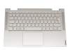 5CB0U43970 Original Lenovo Tastatur inkl. Topcase DE (deutsch) silber/silber mit Backlight