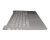 5CB0U44258 Original Lenovo Tastatur inkl. Topcase DE (deutsch) silber/silber mit Backlight