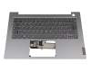 5CB0W44352 Original Lenovo Tastatur inkl. Topcase DE (deutsch) grau/silber