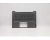 Lenovo 5CB0W44427 C-Cover with keyboard,Portuguese,Mineral Grey,Non_Backlight,Fingerprint