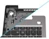 5CB0X57519 Original Lenovo Tastatur inkl. Topcase DE (deutsch) grau/silber Fingerprint