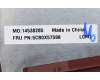 Lenovo 5CB0X57598 Tastatur inkl. Topcase ASM_IT L81WB NFPCRDDIS