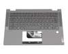 5CB0Y85377 Original Lenovo Tastatur inkl. Topcase DE (deutsch) dunkelgrau/grau mit Backlight