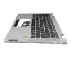 5CB0Y85377 Original Lenovo Tastatur inkl. Topcase DE (deutsch) dunkelgrau/grau mit Backlight