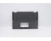 Lenovo 5CB0Y85511 C-Cover with keyboard, Belgian, Grey, Backlight, Fingerprint