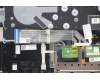 5CB0Y88670 Lenovo Gehäuseoberseite C81YH, Aluminium, Silber, mit Fingerabdrucksensor, mit beleuchteter Tastatur, Schwedisch