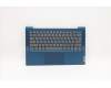5CB0Y89090 Lenovo Abdeckung Oberseite C81YH Aluminium Blau mit Fingerabdrucksensor mit Tastaturbeleuchtung (Deutsch)