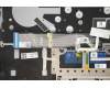 5CB0Y89090 Lenovo Abdeckung Oberseite C81YH Aluminium Blau mit Fingerabdrucksensor mit Tastaturbeleuchtung (Deutsch)