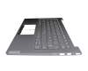 5CB0Z32107 Original Lenovo Tastatur inkl. Topcase DE (deutsch) grau/grau mit Backlight