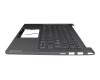 5CB0Z32117 Original Lenovo Tastatur inkl. Topcase ND (nordic) grau/grau mit Backlight