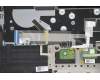 Lenovo 5CB1A13822 C-Cover with keyboard,Italian,Black,Backlight,FingerPrint