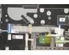 Lenovo 5CB1A14031 C-Cover with keyboard,Portuguese,Silver,Non_Backlight,FingerPrint