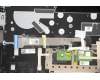 Lenovo 5CB1A14136 C-Abdeckung mit Tastatur, Bulgarisch, Schwarz, Hintergrundbeleuchtung, Fingerabdruck