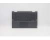 Lenovo 5CB1A14280 C-Cover with keyboard,Hebrew,Storm Grey